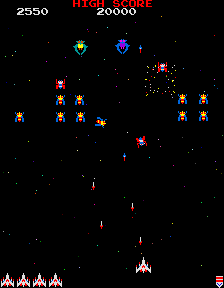 play galaga free online games