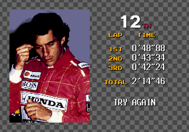 Image Ayrton Senna's Super Monaco GP II
