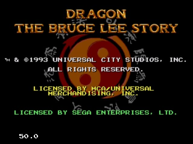 Dragon the bruce lee story sega как достать нунчаки