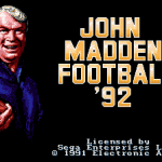 John Madden Football ’92