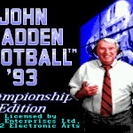 John Madden Football ’93: Championship Edition