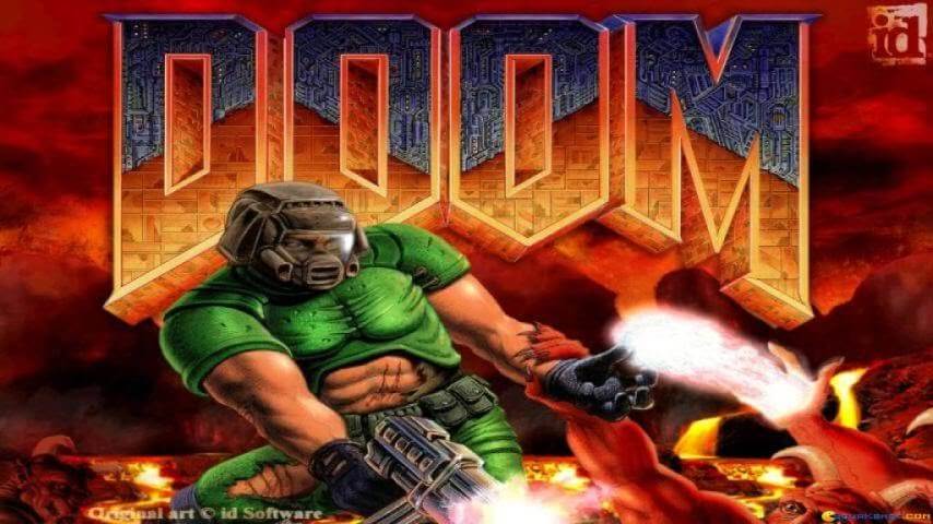 Doom | Play Online for Free | 1993 MS-DOS Game | Arcader.com