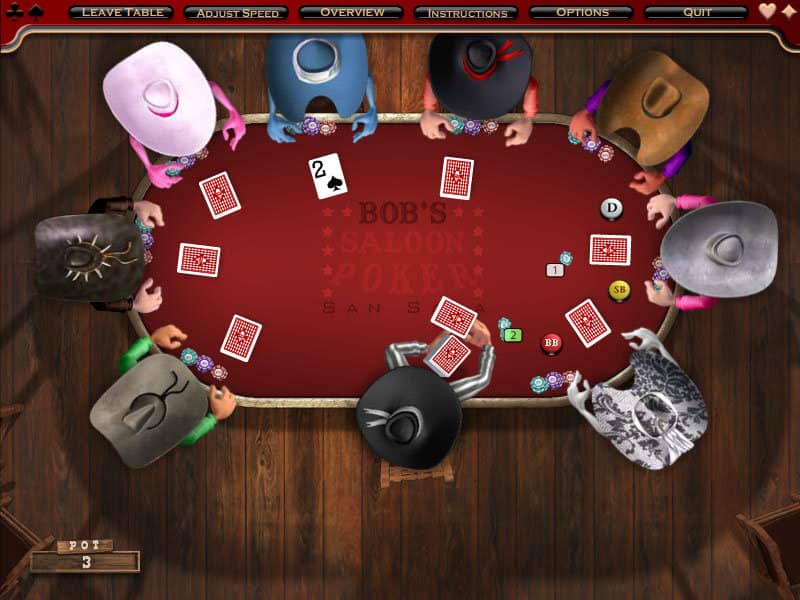 free online texas holdem poker flash game